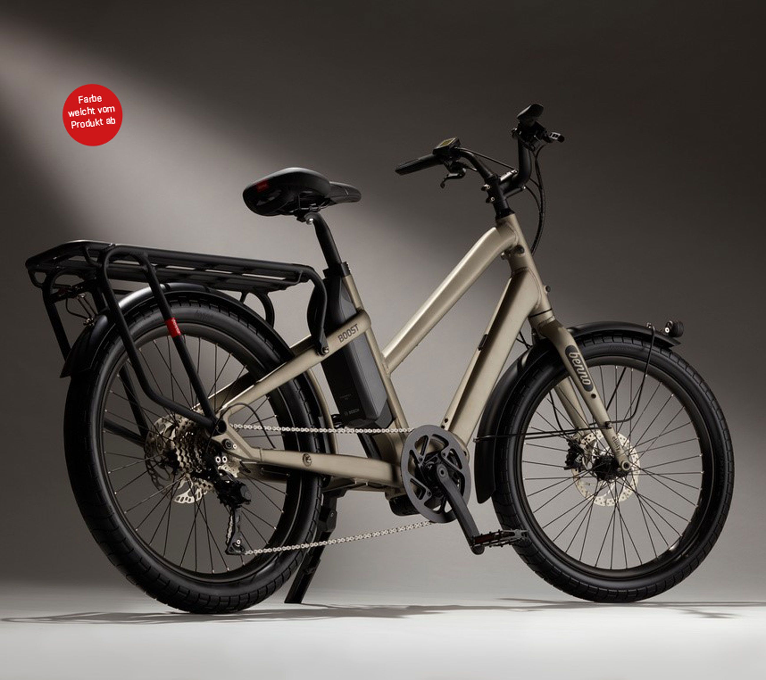 BOOST 10D CX Step Through E Cargobikes 25km h aqua green Veloplus Shop