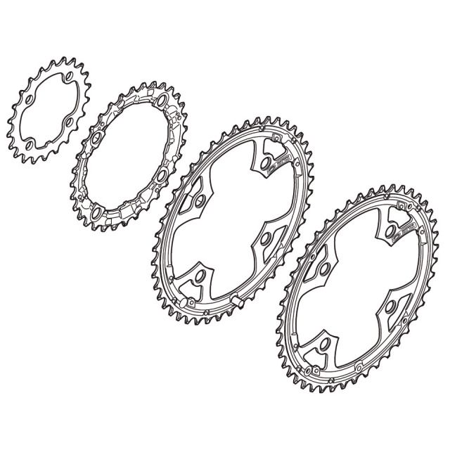 Shimano Deore M510 Kettenblatt - 36 Zähne Für Mountainbikes